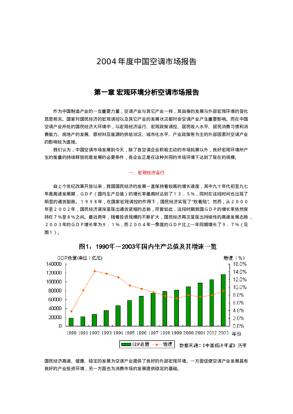 2004年度中国空调市场报告.doc 第1页