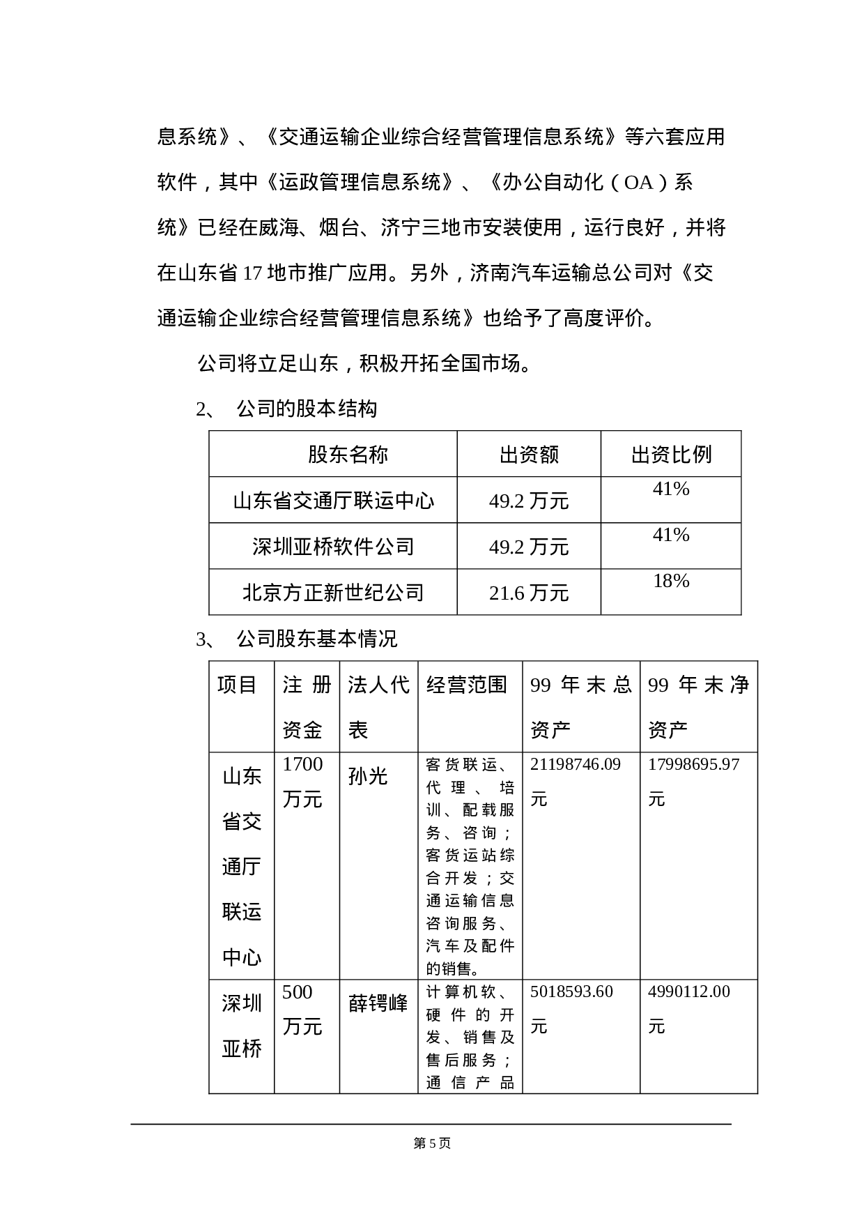 6.××信息技术公司商业计划书.doc 第5页