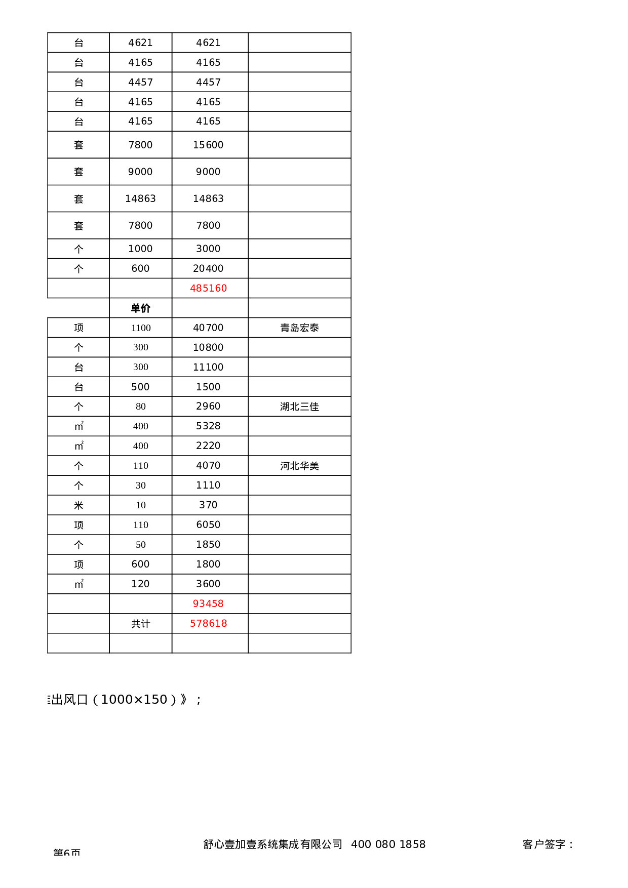 空调报价单模板7.31.xls 第6页