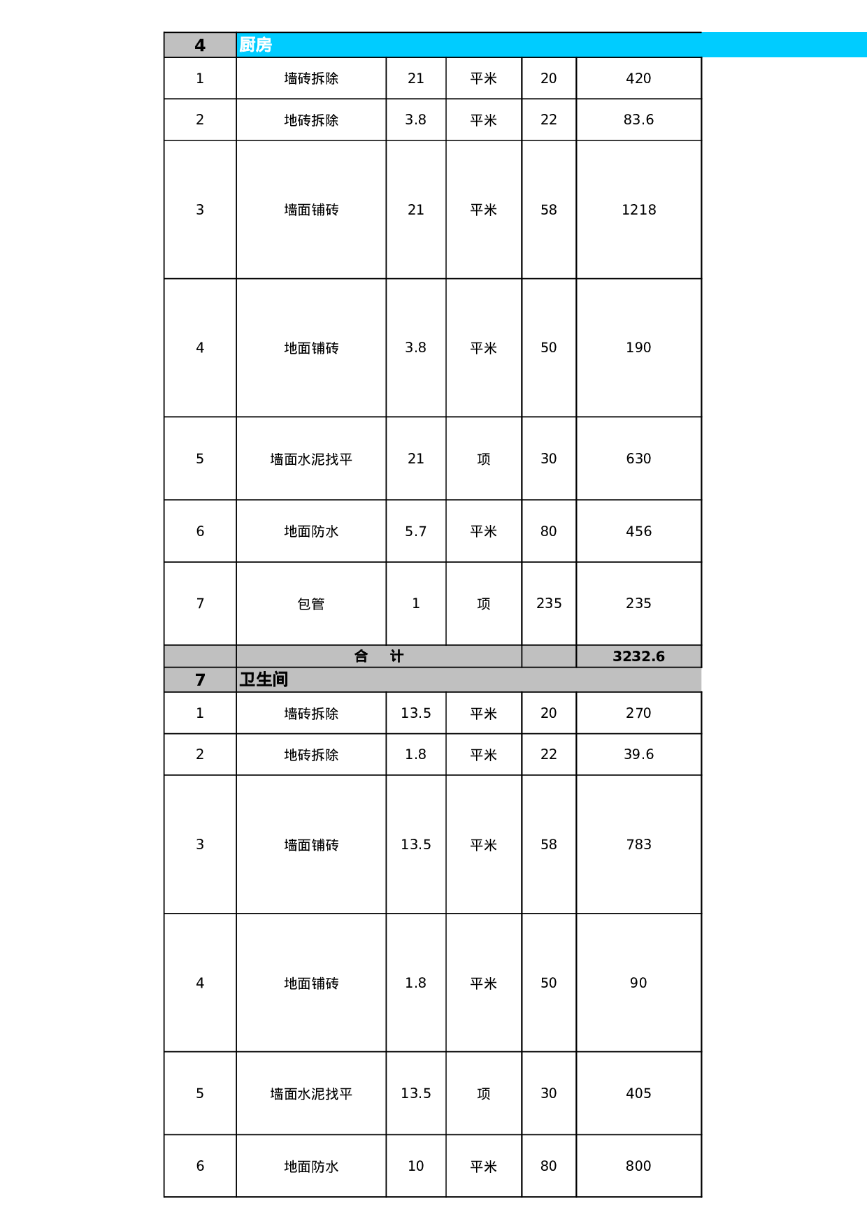 报价单excel模板 (15).xls 第2页