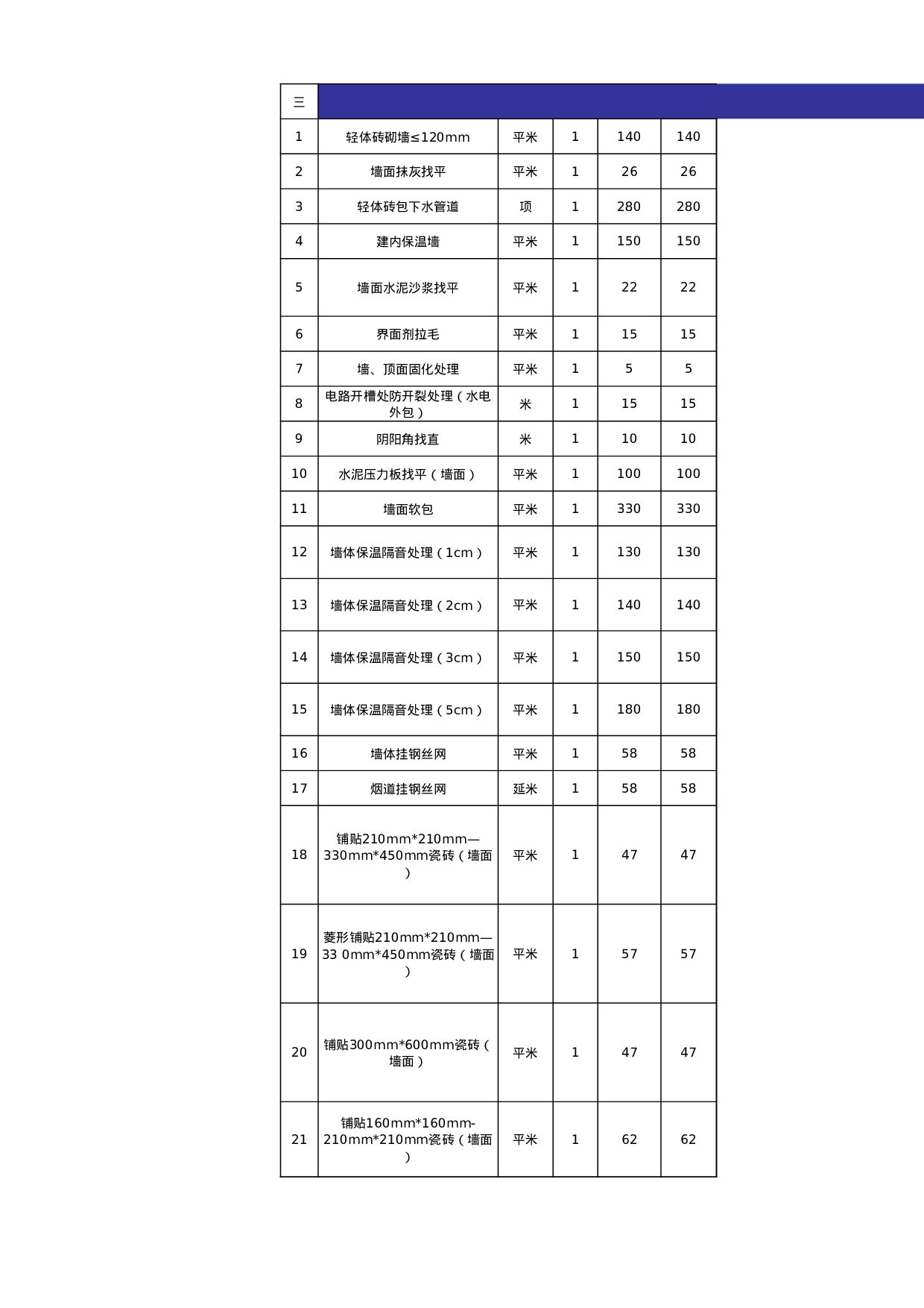 报价单excel模板 (4).xls 第6页