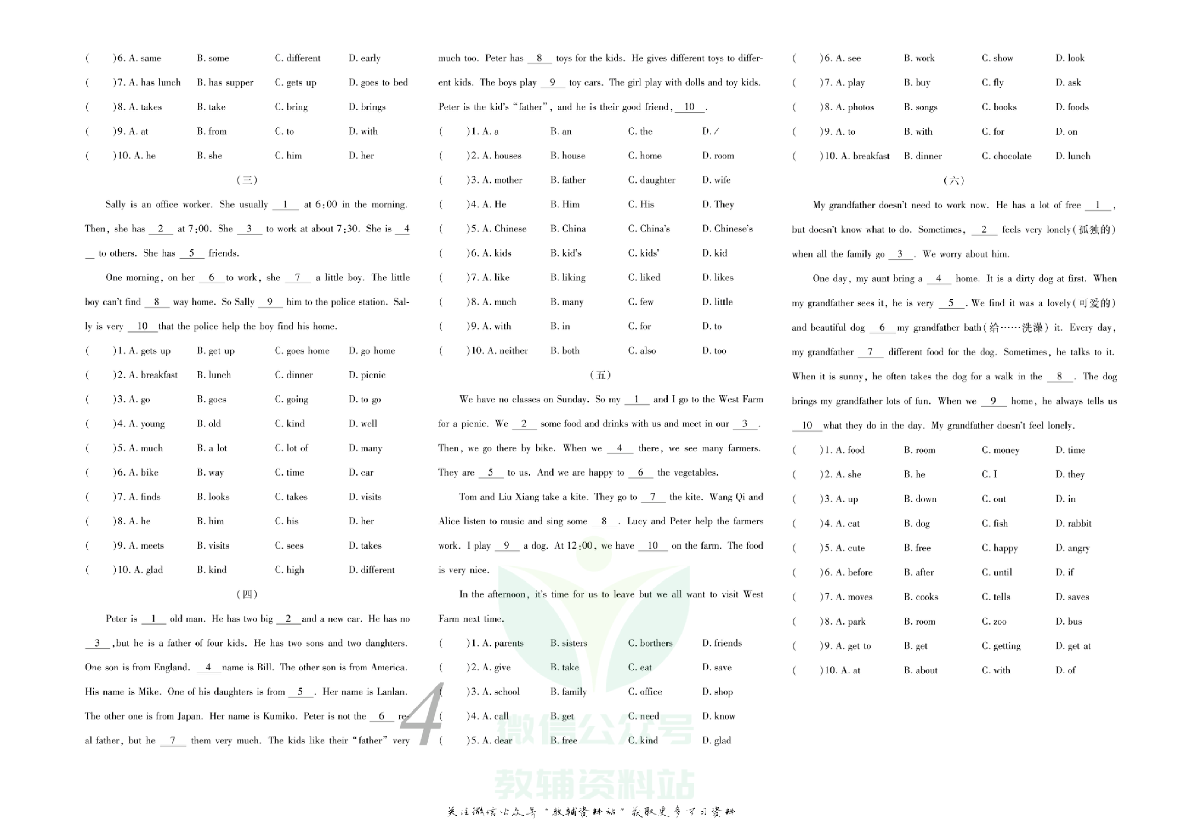 锦上添花期末大赢家七年级上册英语湘教版.pdf 第5页