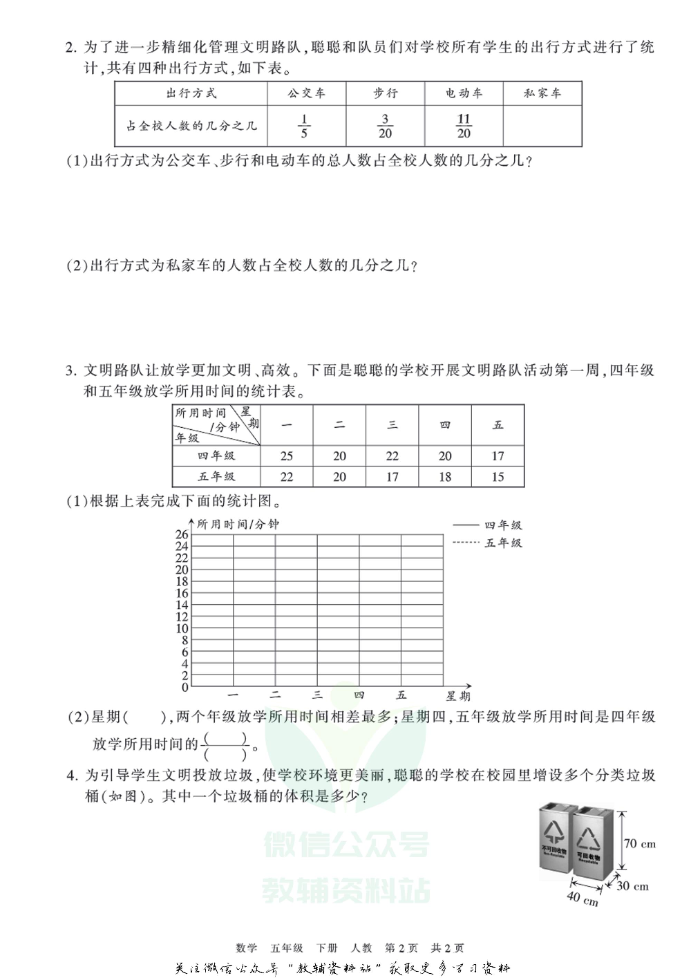 王朝霞·新颖题速递五年级下册数学.pdf 第2页