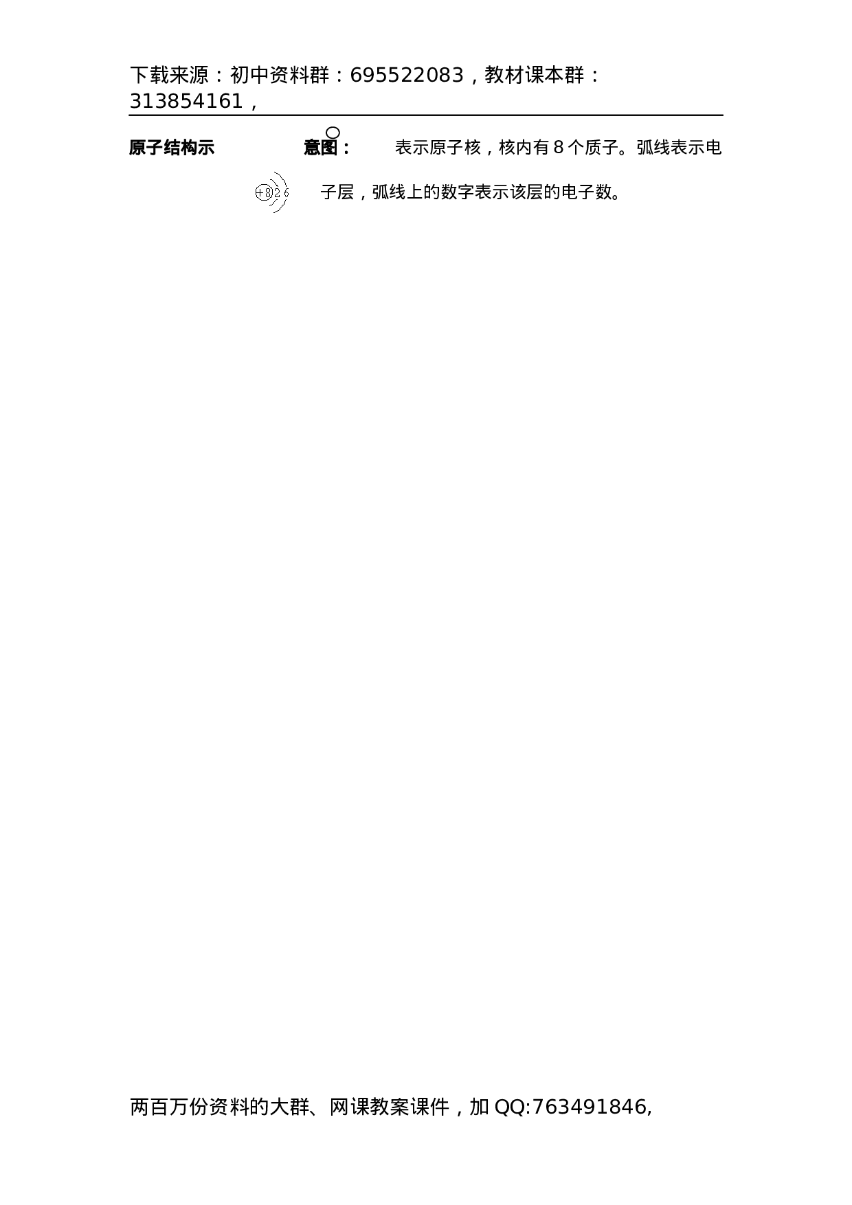 初中化学竞赛集训班讲义系列1：知识点汇总.docx 第3页
