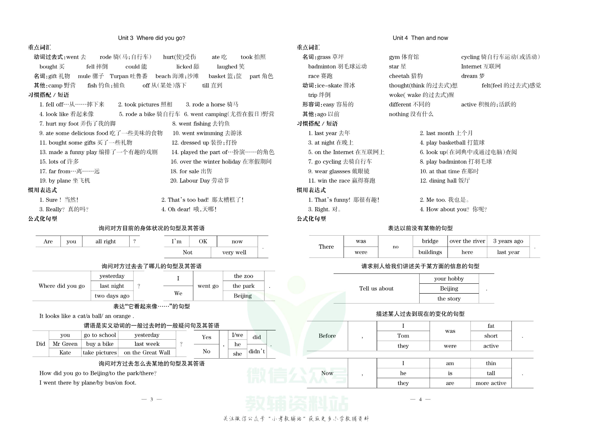 金钥匙期末冲刺100分六年级下册英语人教PEP版去答案版.pdf 第3页