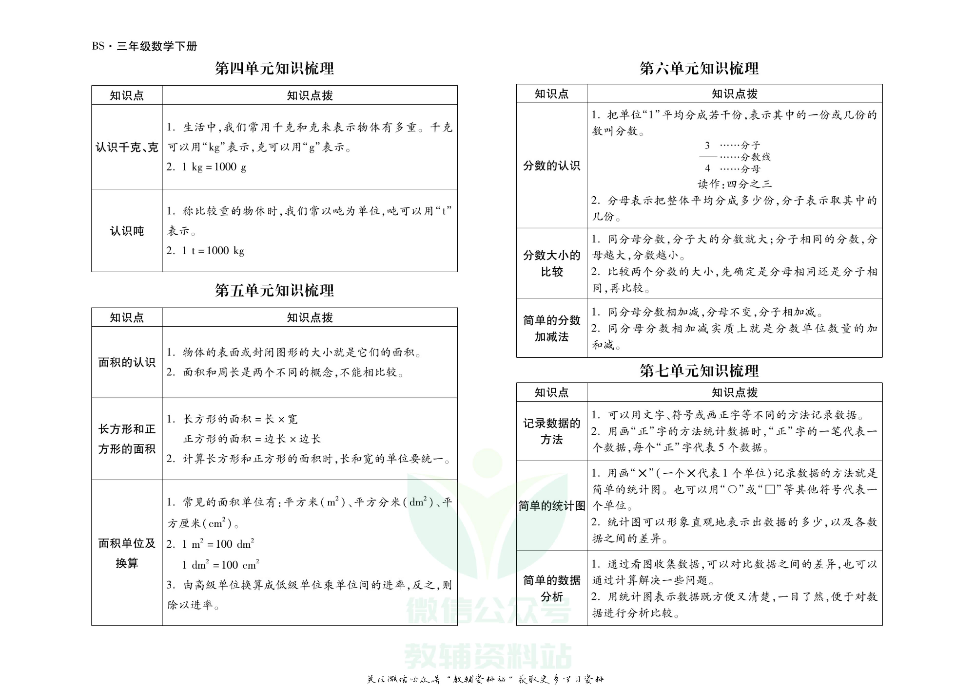 聚优《引领期末》三年级下册数学北师版.pdf 第3页