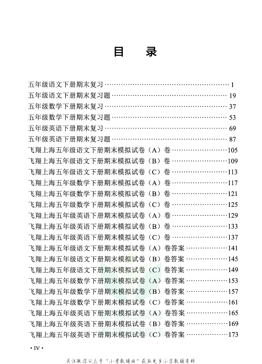 飞翔上海期末复习五年级下册.pdf 第5页