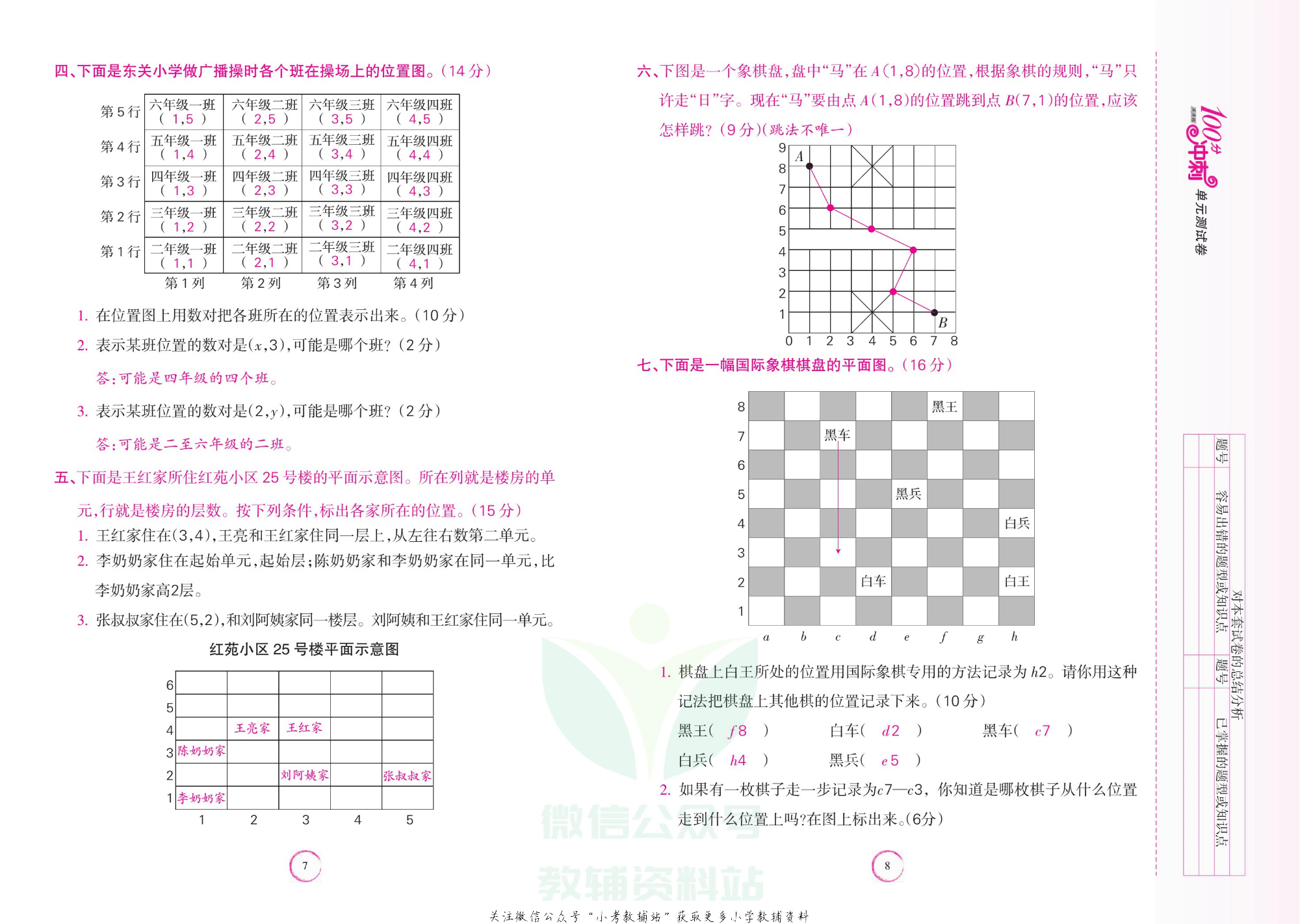 课堂达优期末冲刺100分五年级上册数学人教版教师用书.pdf 第5页