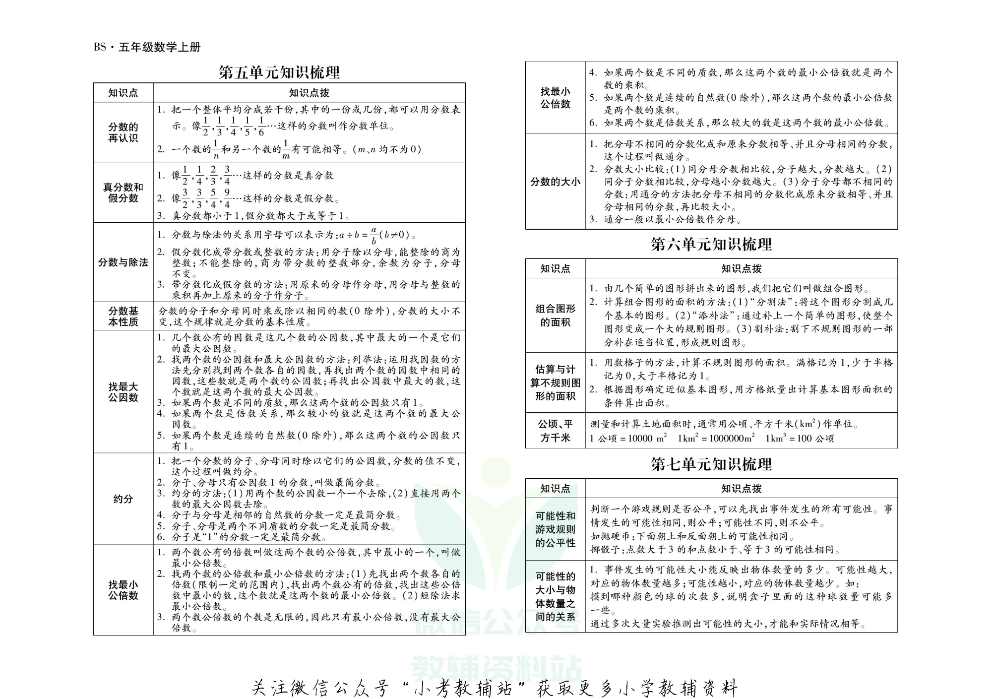 聚优引领期末五年级上册数学北师版.pdf 第3页