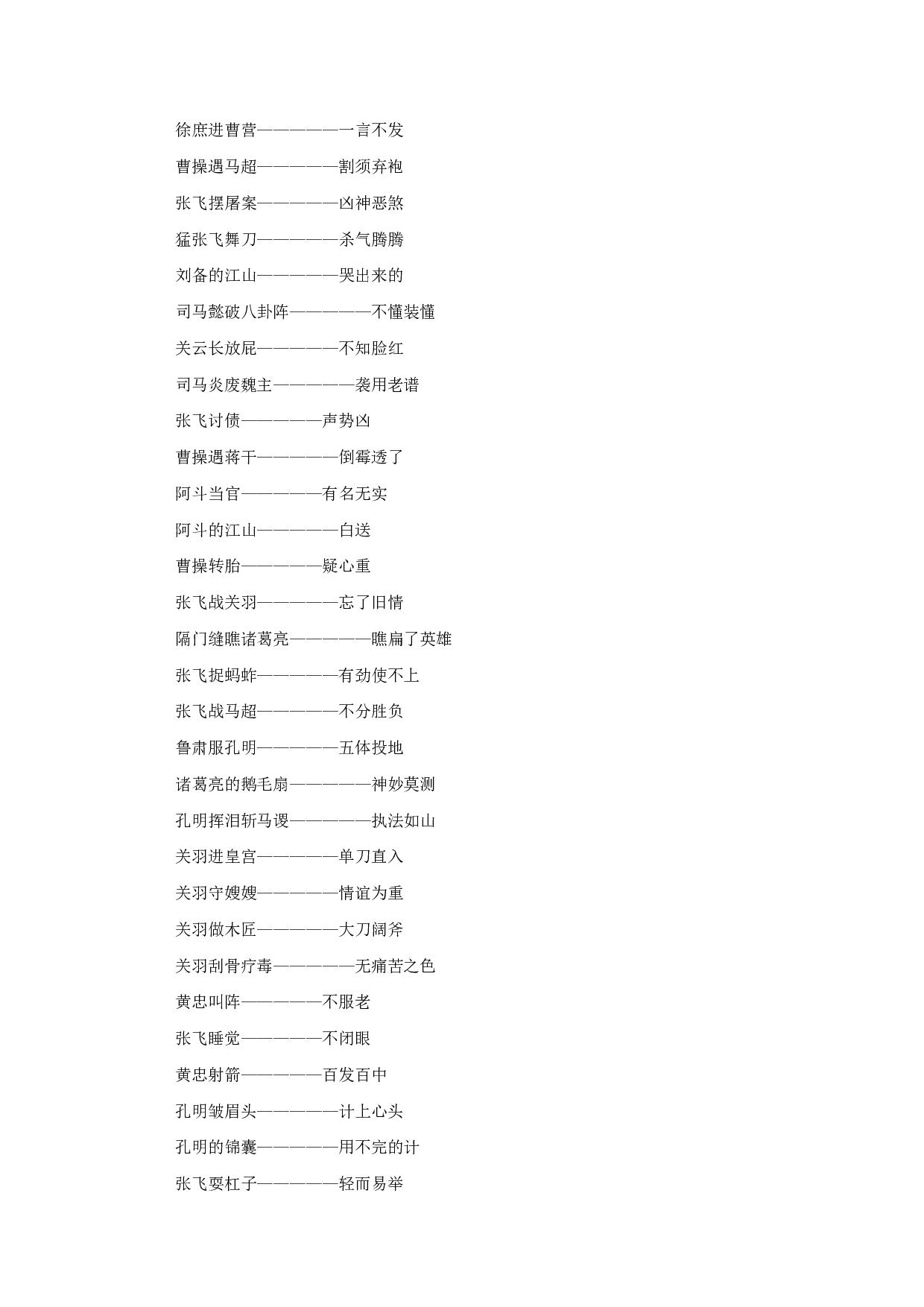 关于三国演义的成语和歇后语.pdf 第5页