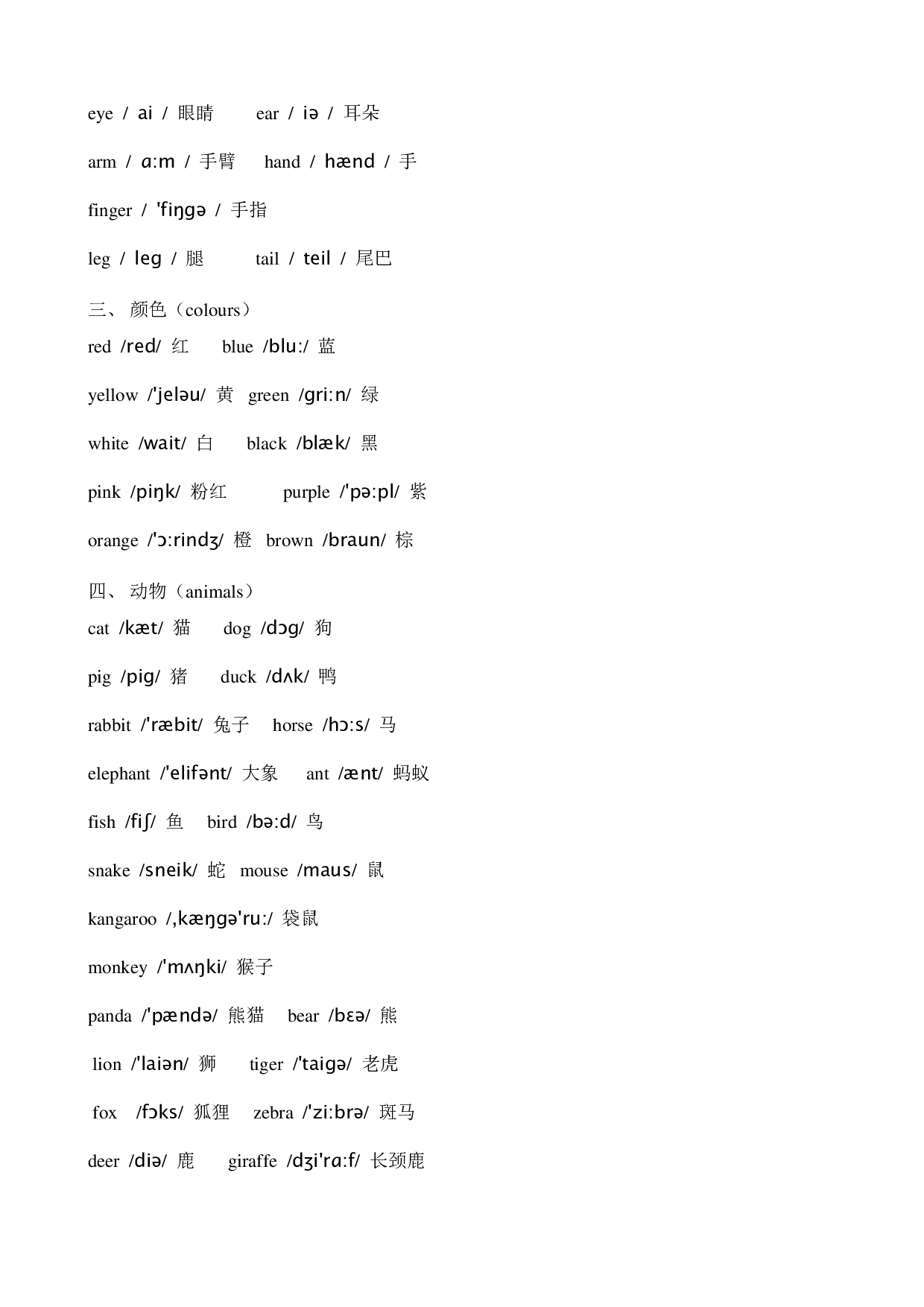 小学英语单词大全(带音标).pdf 第2页