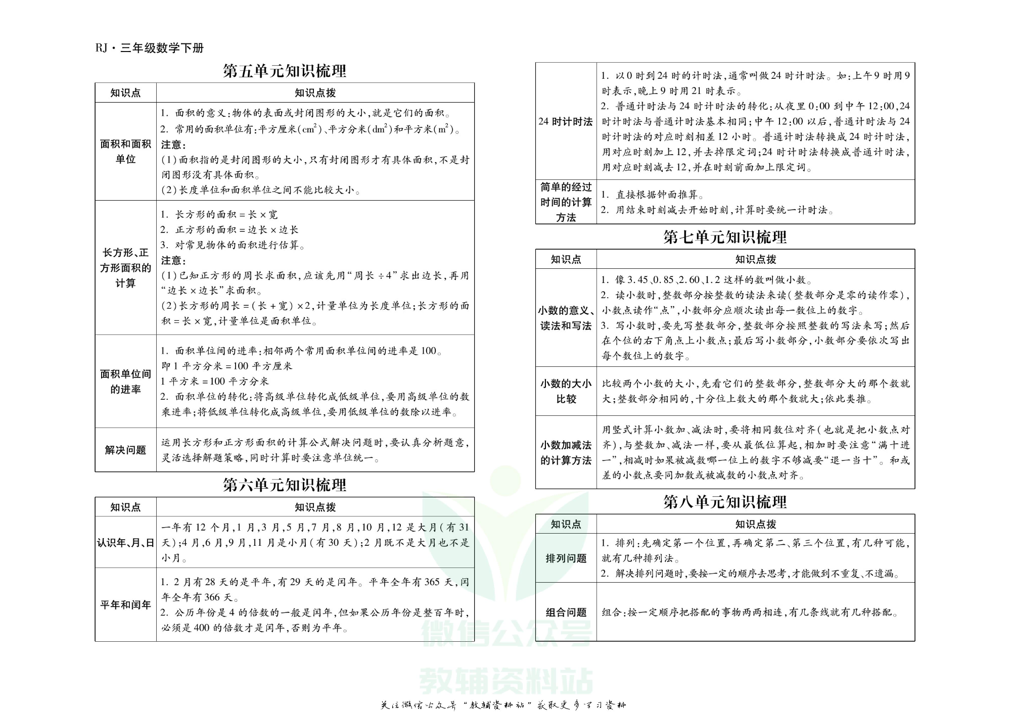 聚优《引领期末》三年级下册数学人教版.pdf 第3页