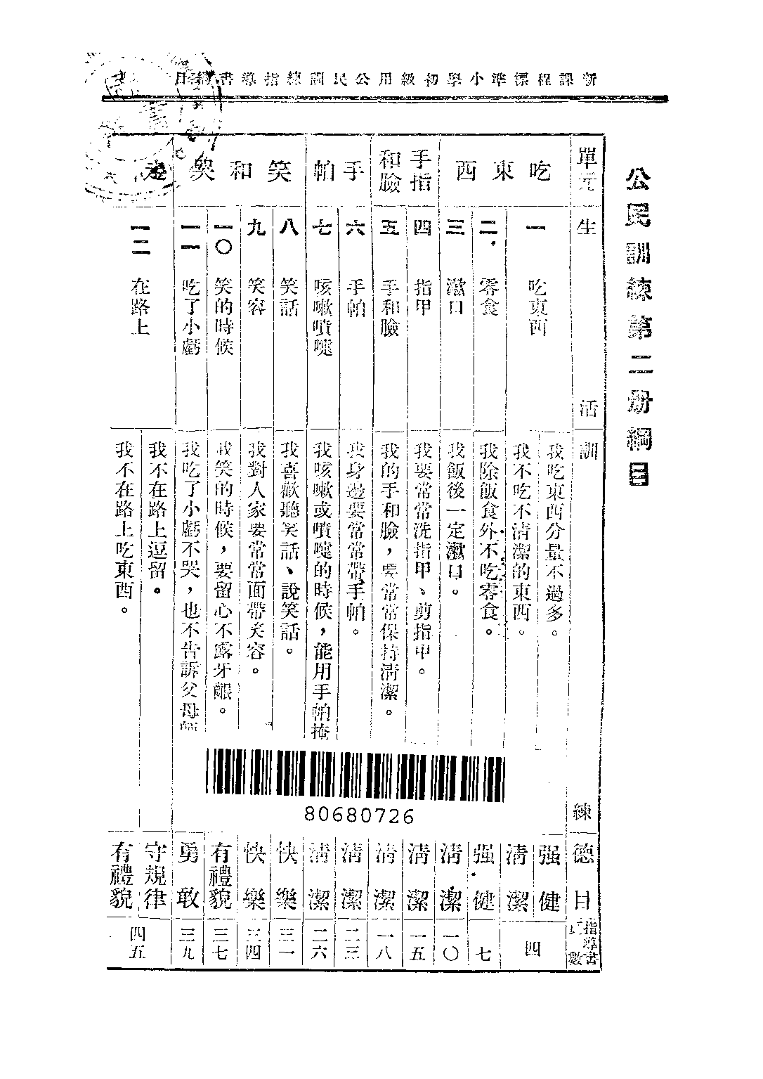 小學公民訓練指導書初級第二冊_趙侶青錢選青_中華書局上海.pdf 第2页