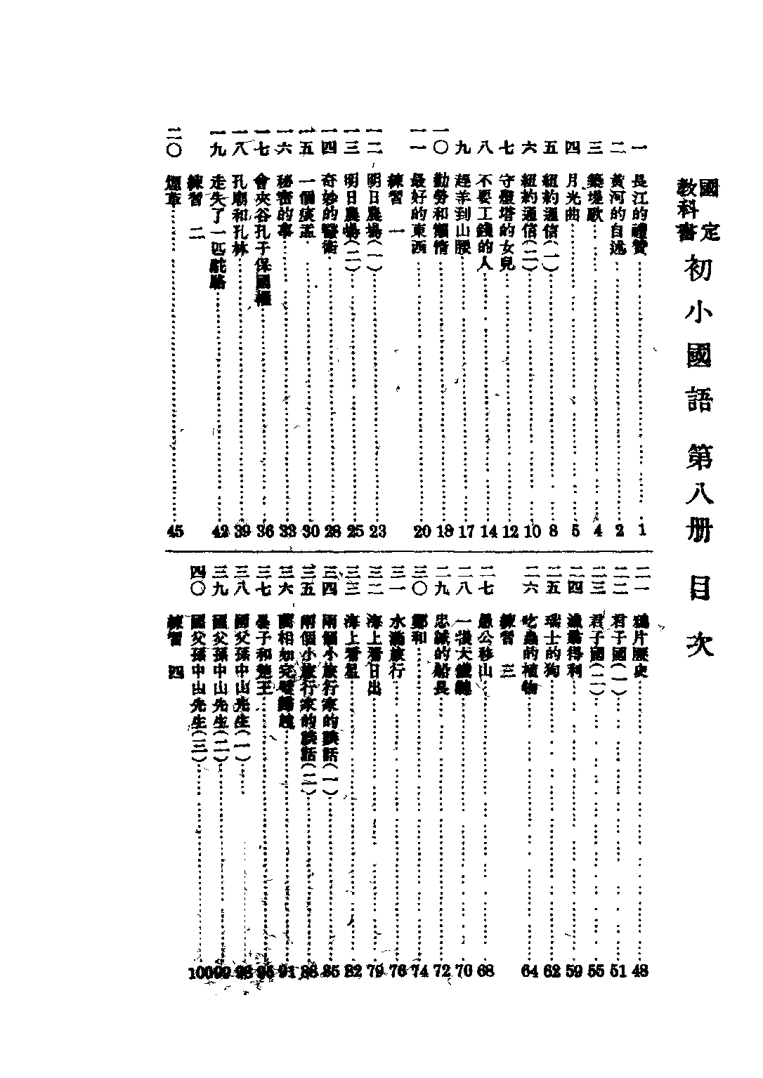 國定教科書初小國語第八冊_教育部編審委員會編華中印書局.pdf 第5页