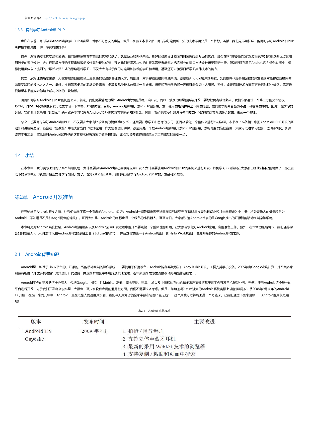 Android和PHP开发最佳实践（第2版).html.pdf 第6页