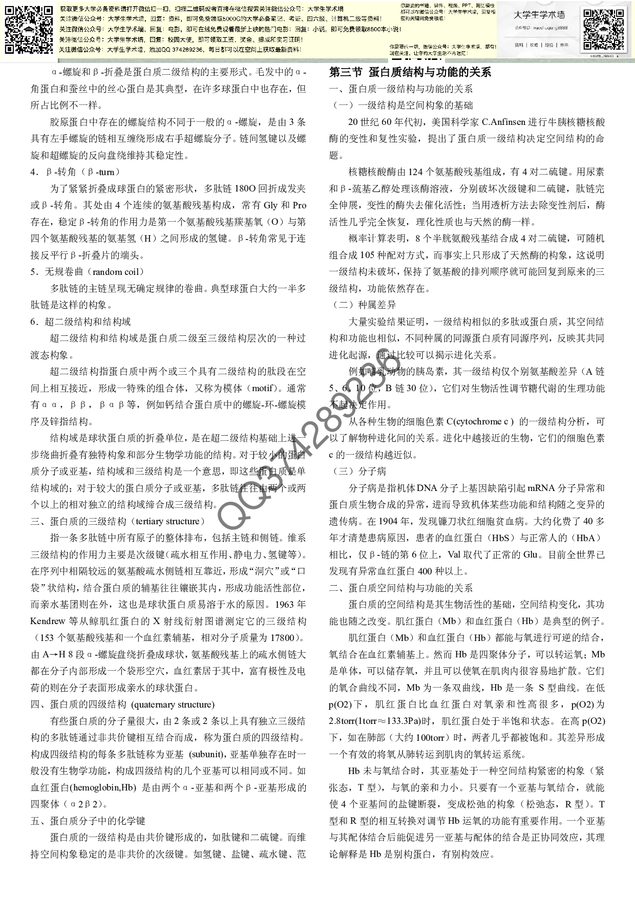 《生物化学》笔记(完整版).pdf 第3页