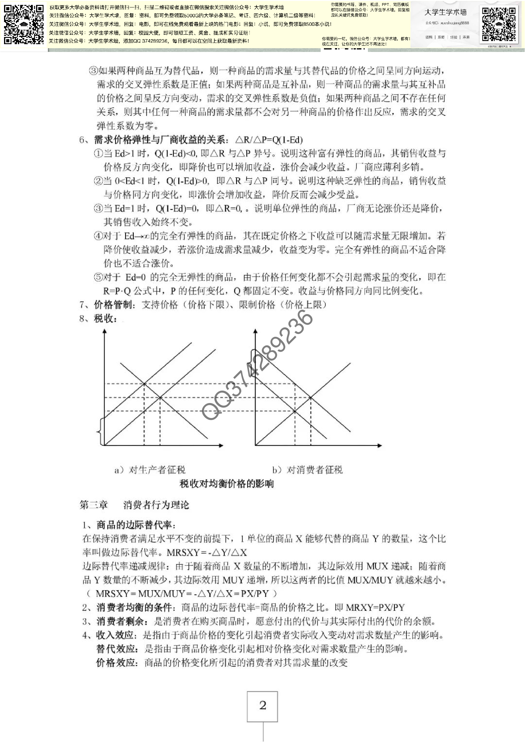 微观经济学笔记.pdf 第2页