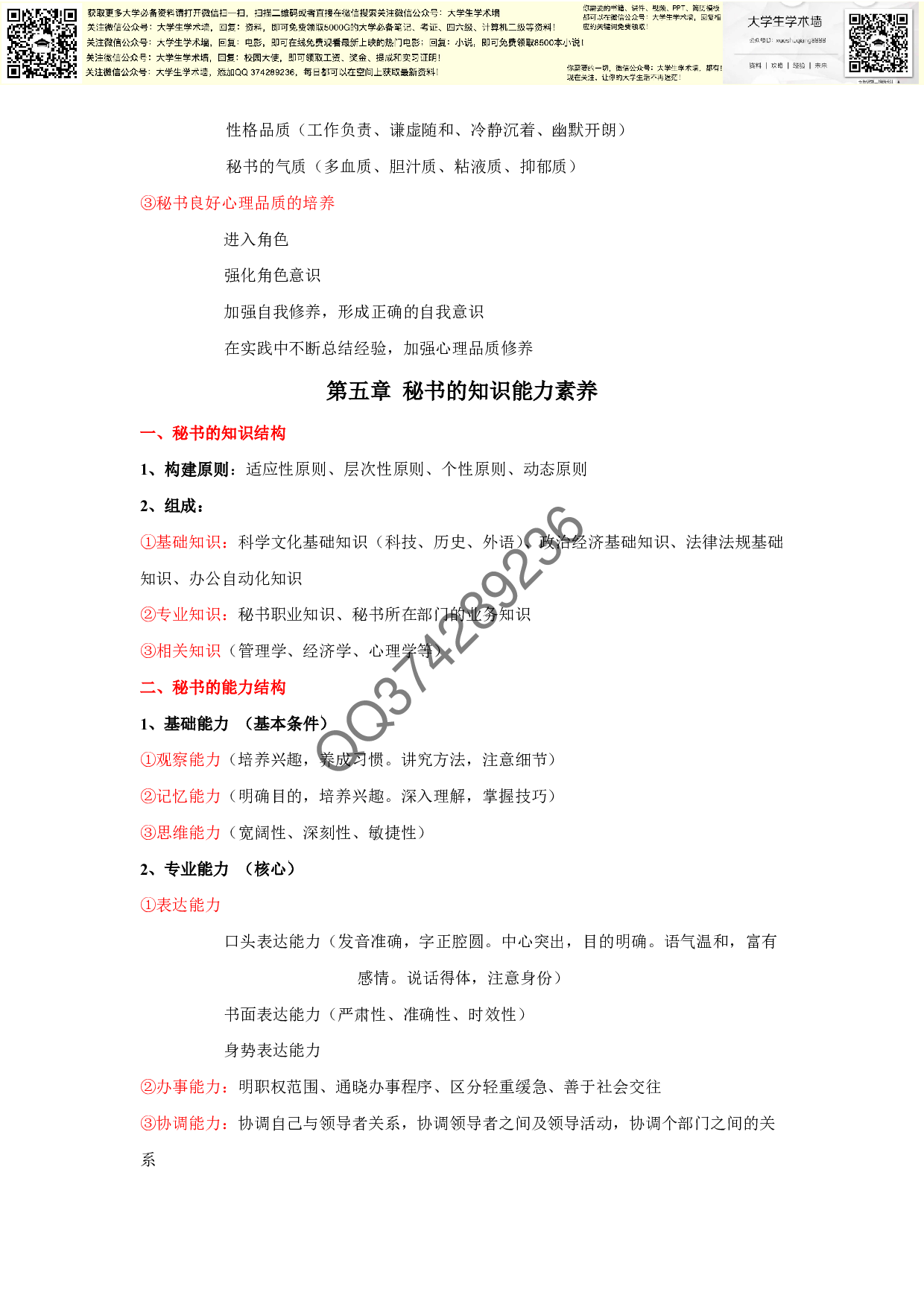 秘书学概论复习要点.pdf 第5页