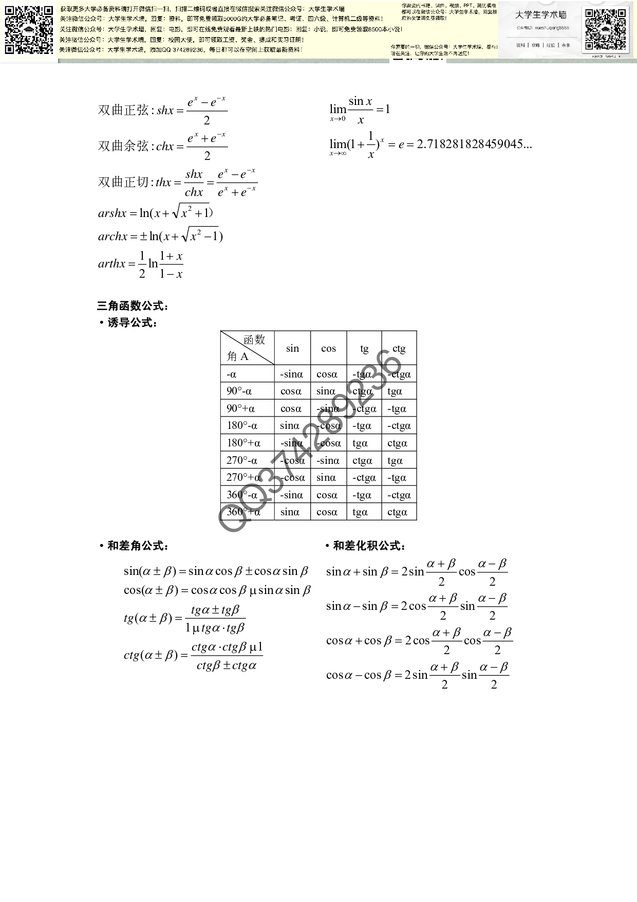 高等数学公式(费了好大的劲).pdf 第2页