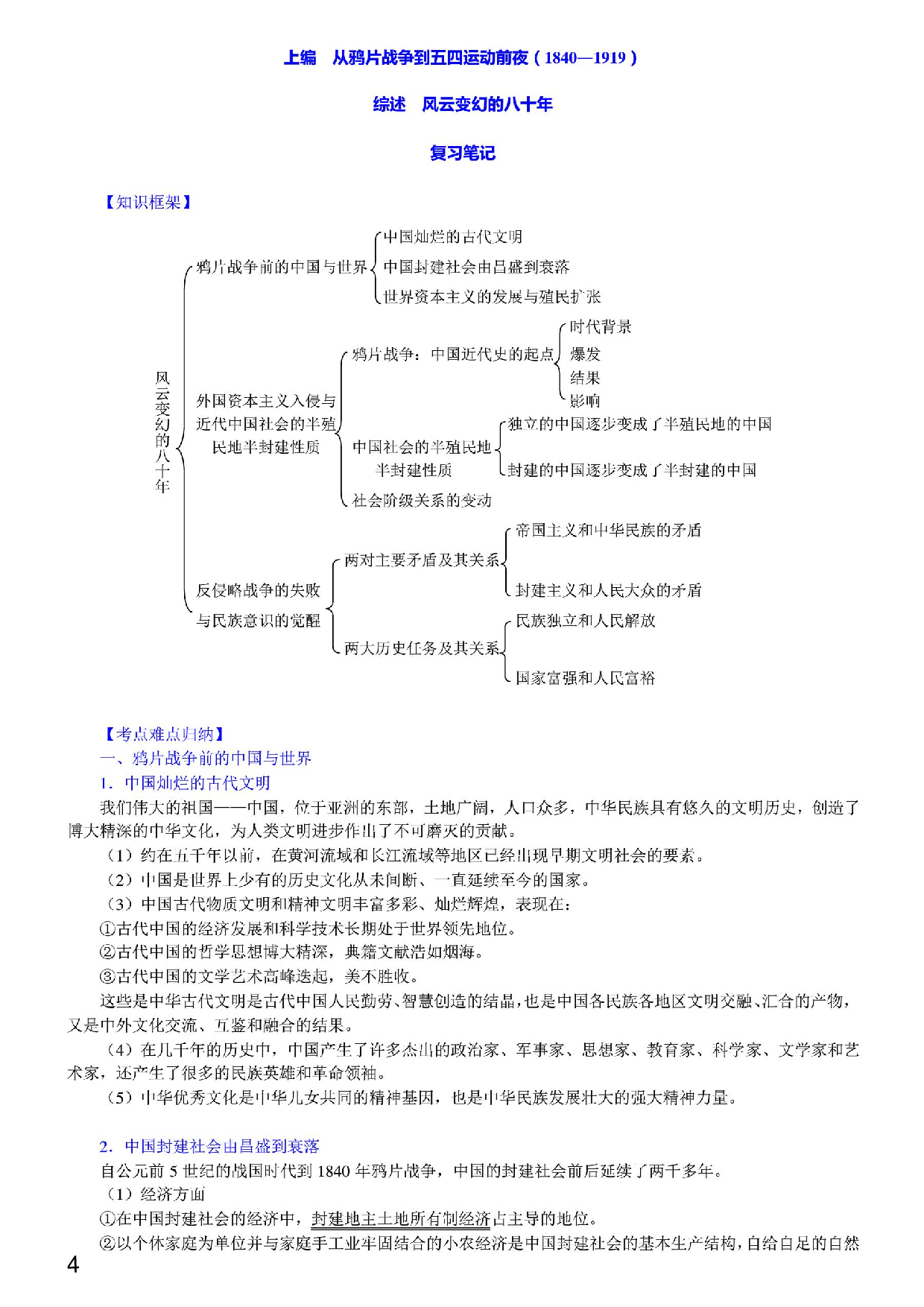 【笔记和课后习题详解】《中国近现代史纲要》（2018年版）.pdf 第2页