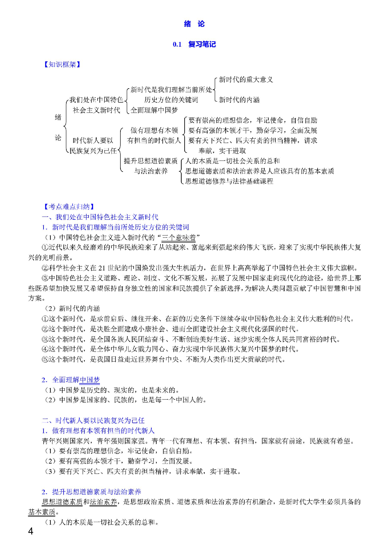 【笔记和课后习题】《思想道德修养与法律基础》（2018年版）.pdf 第2页
