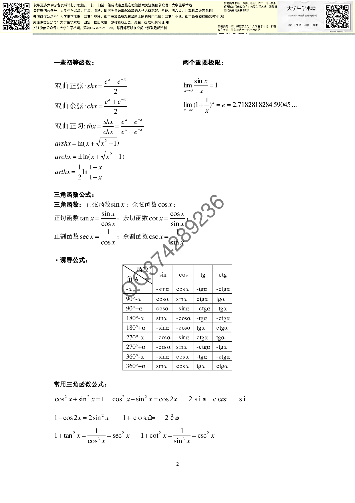 考研数学公式大全.pdf 第2页