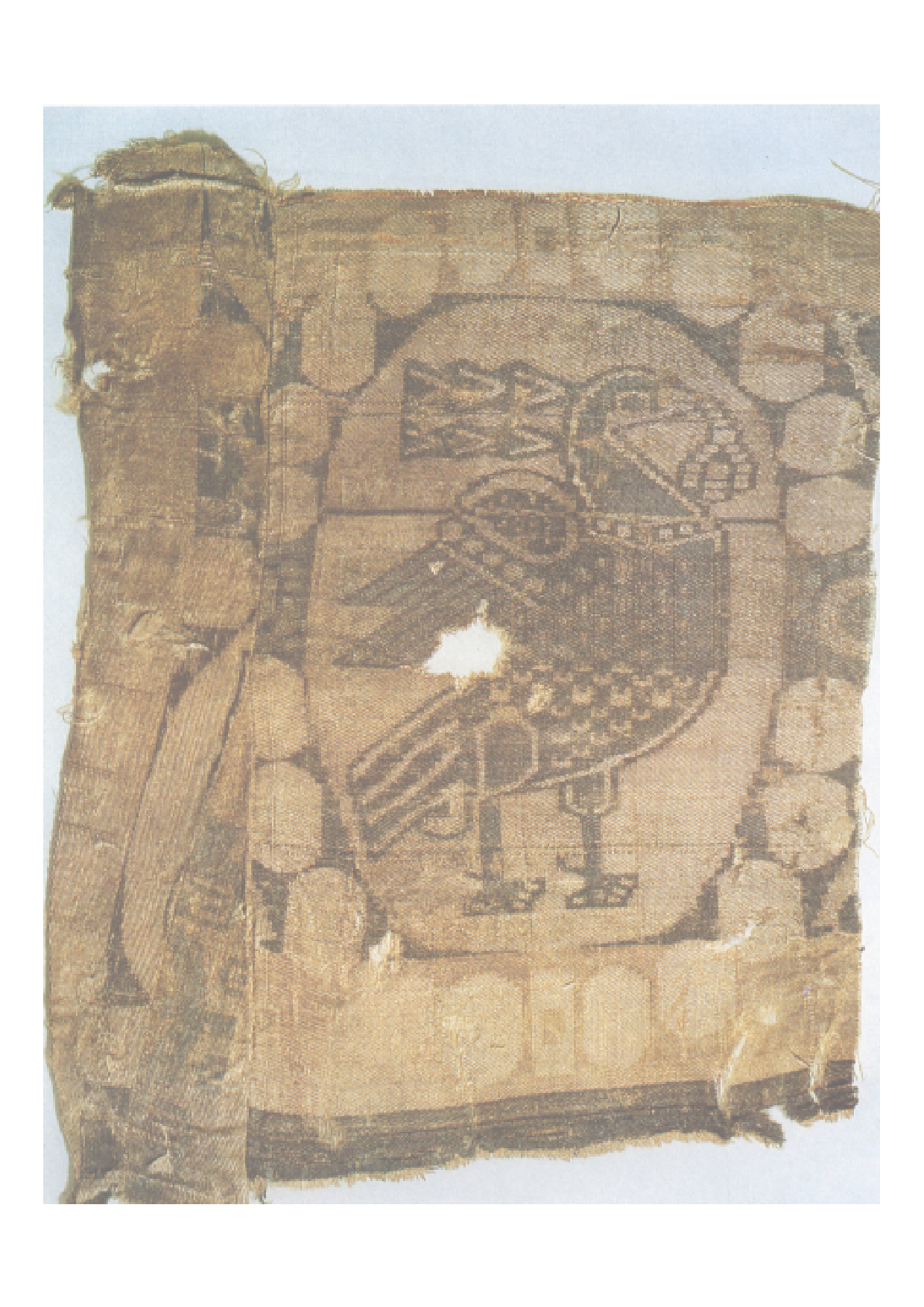 唐代 联珠戴胜鸾鸟纹锦2.pdf 第1页