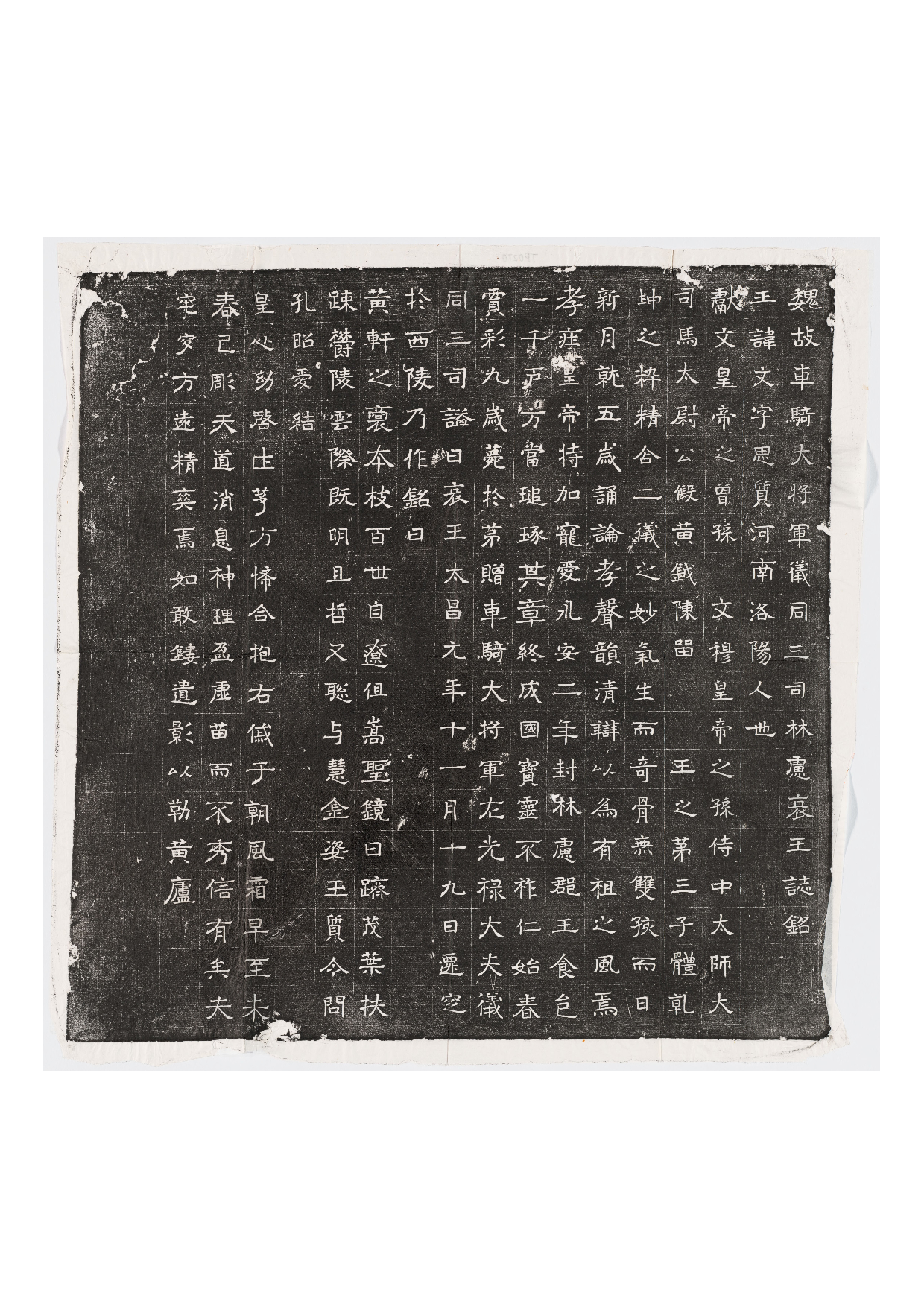 拓片211.北魏林虑哀王元文墓志铭.哈佛大学图书馆藏.pdf 第1页