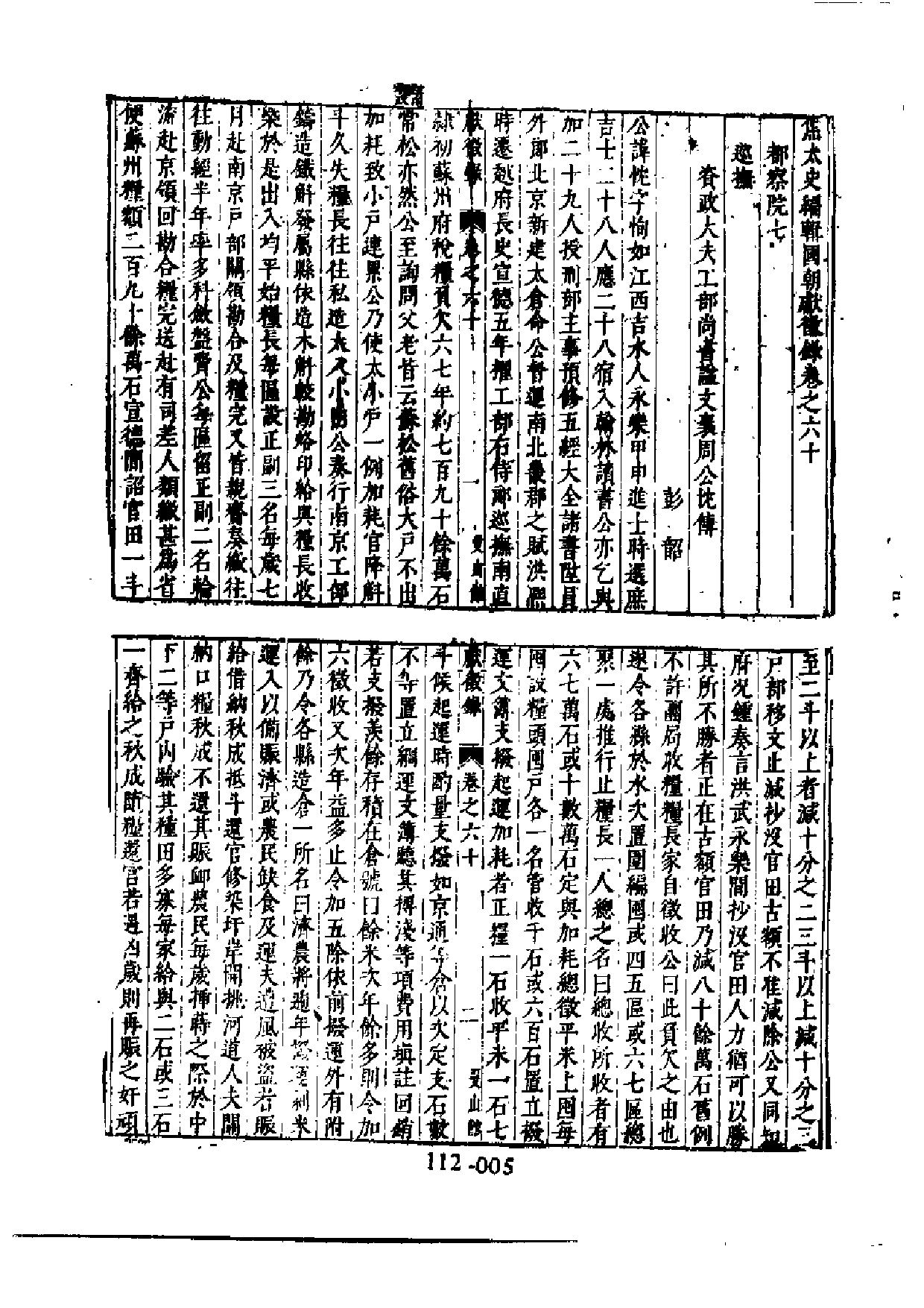 明代传记丛刊·综录类26（112）  国朝献徵录（四_0.pdf 第6页