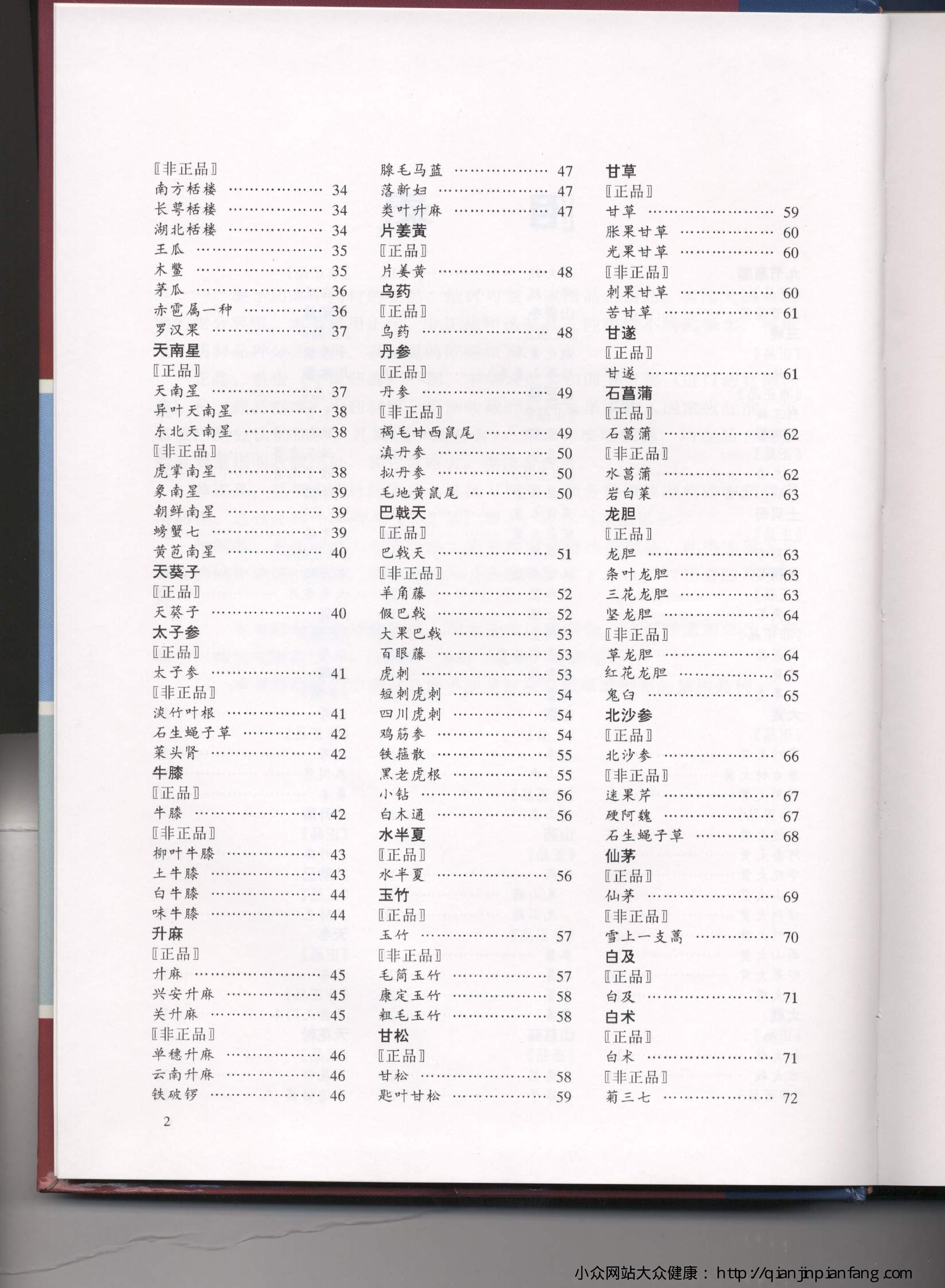 中国中药材真伪鉴别图典（第二分册）.pdf 第3页