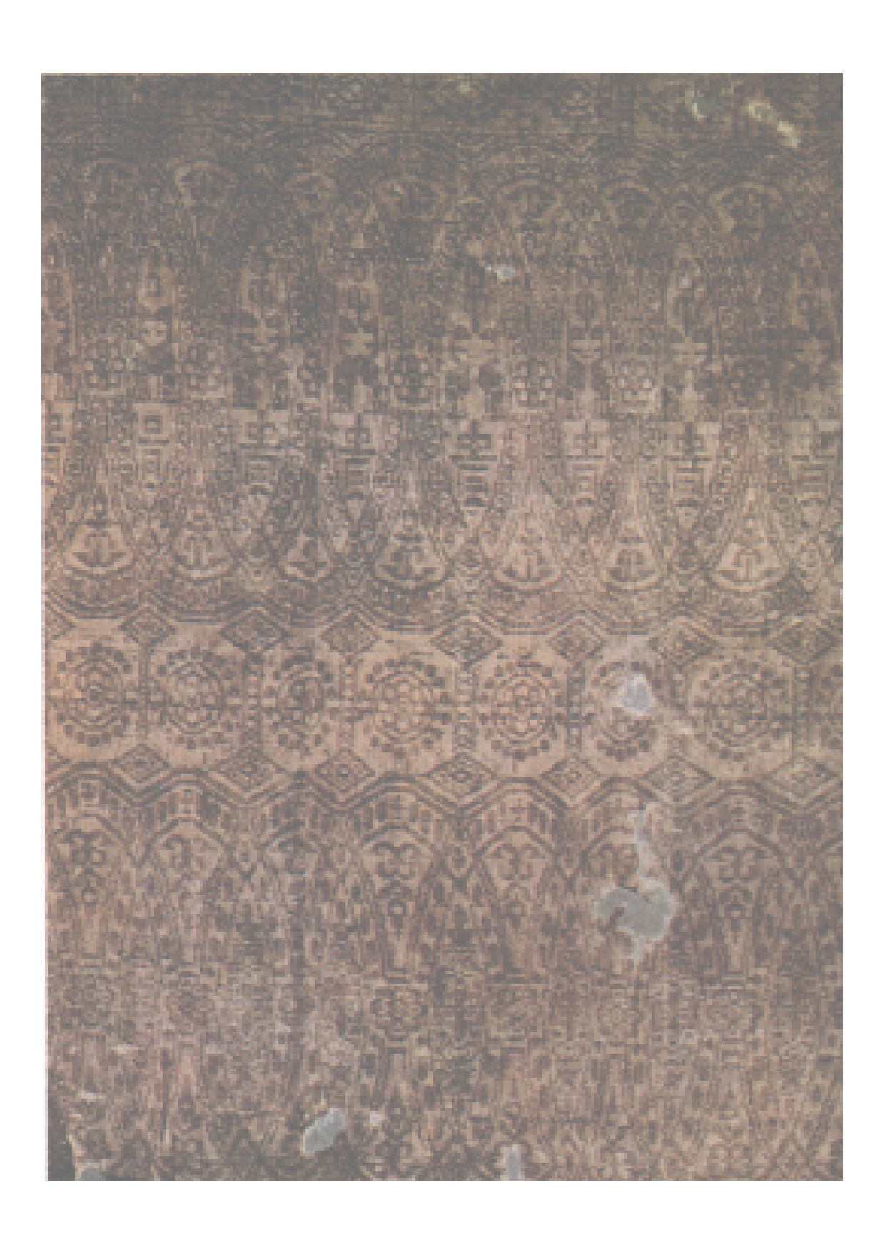 北朝  套环“贵”字纹绮（新疆阿斯塔纳墓）.pdf 第1页