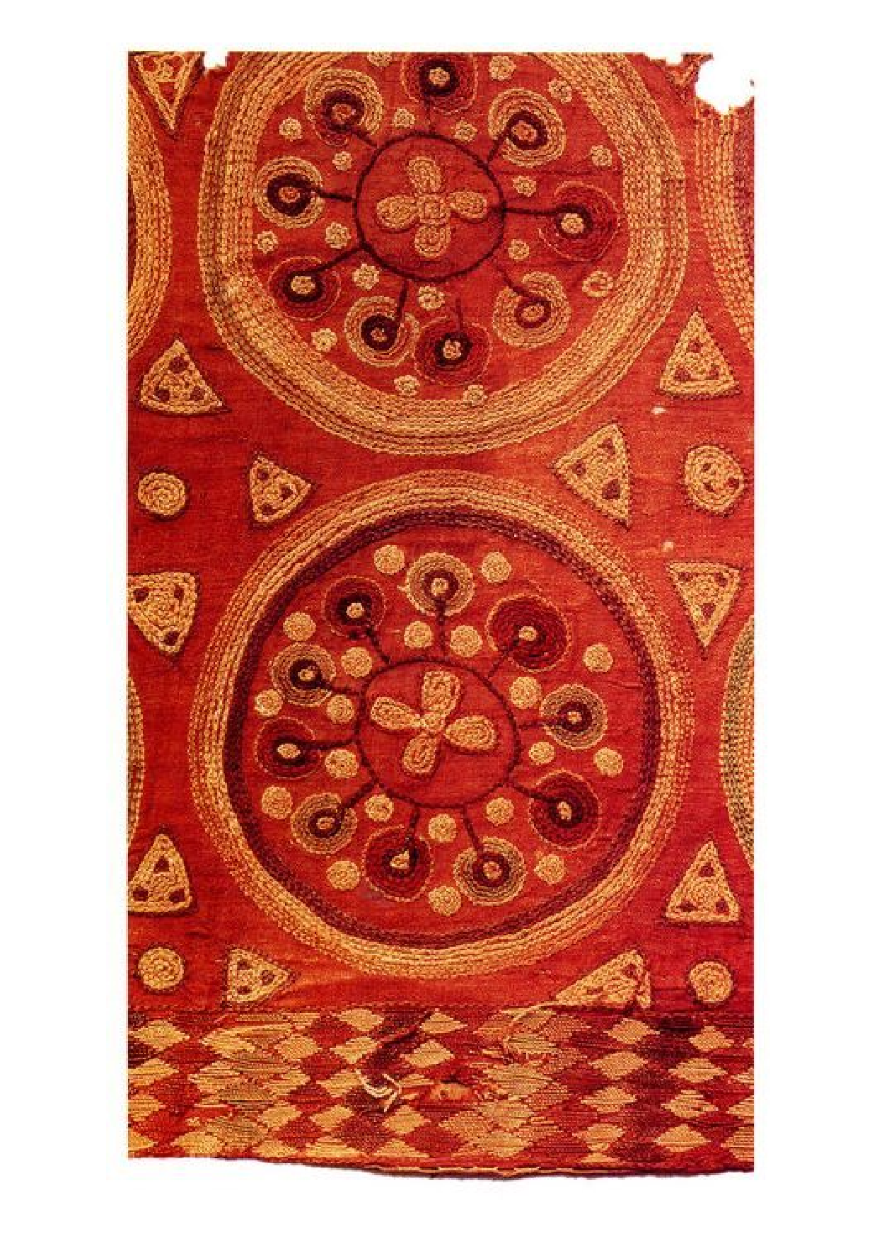 北朝绢地锁绣团花.pdf 第1页