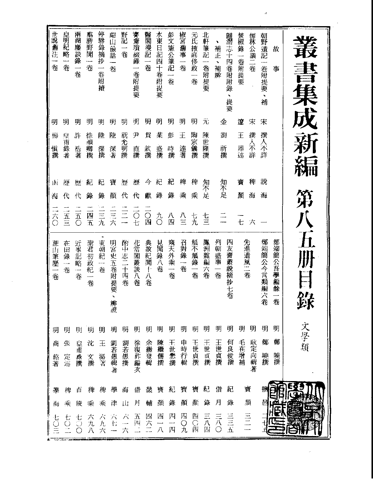 丛书集成新编.第085册.文学类.pdf 第2页