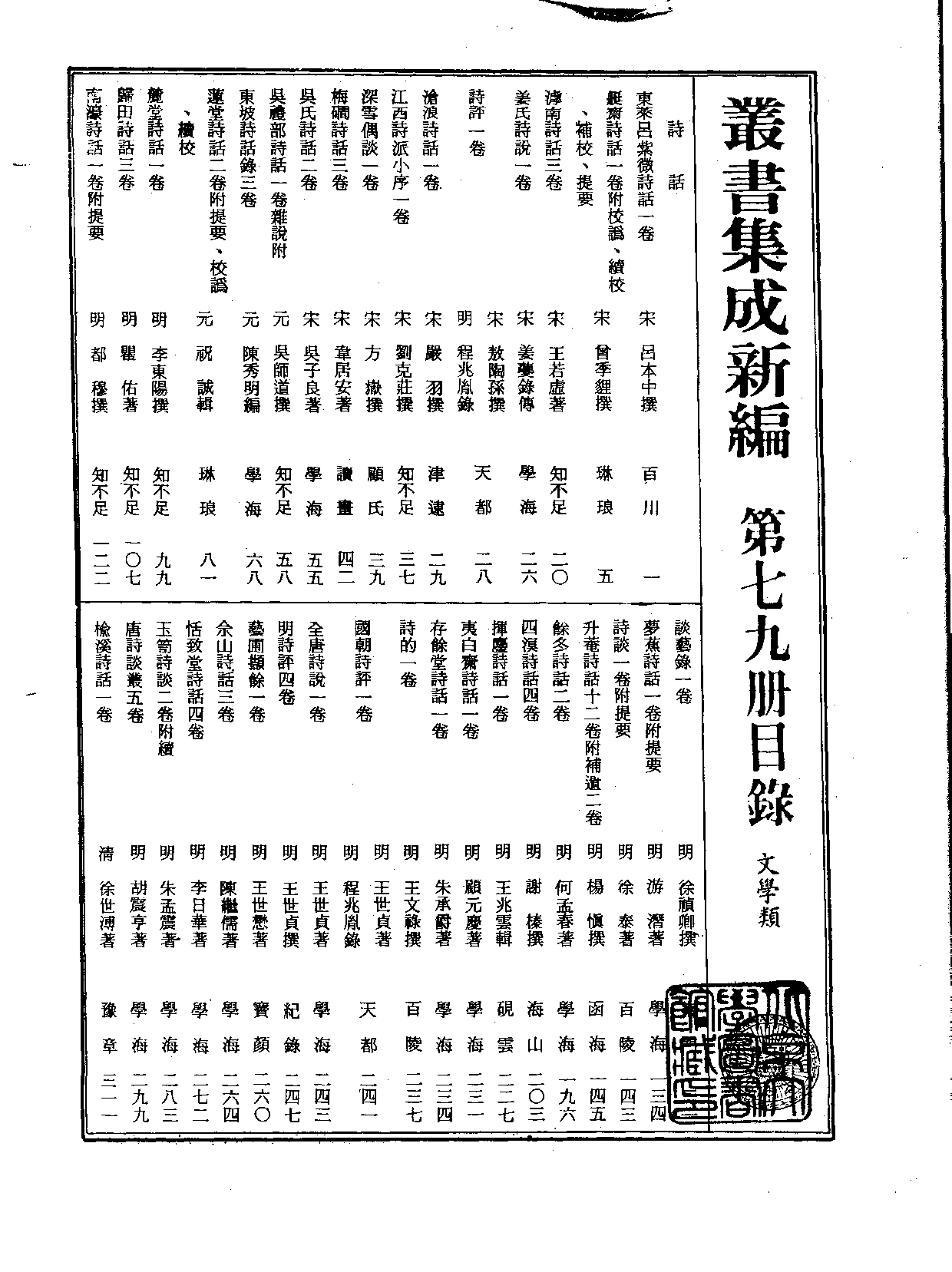 丛书集成新编.第079册.文学类.pdf 第2页