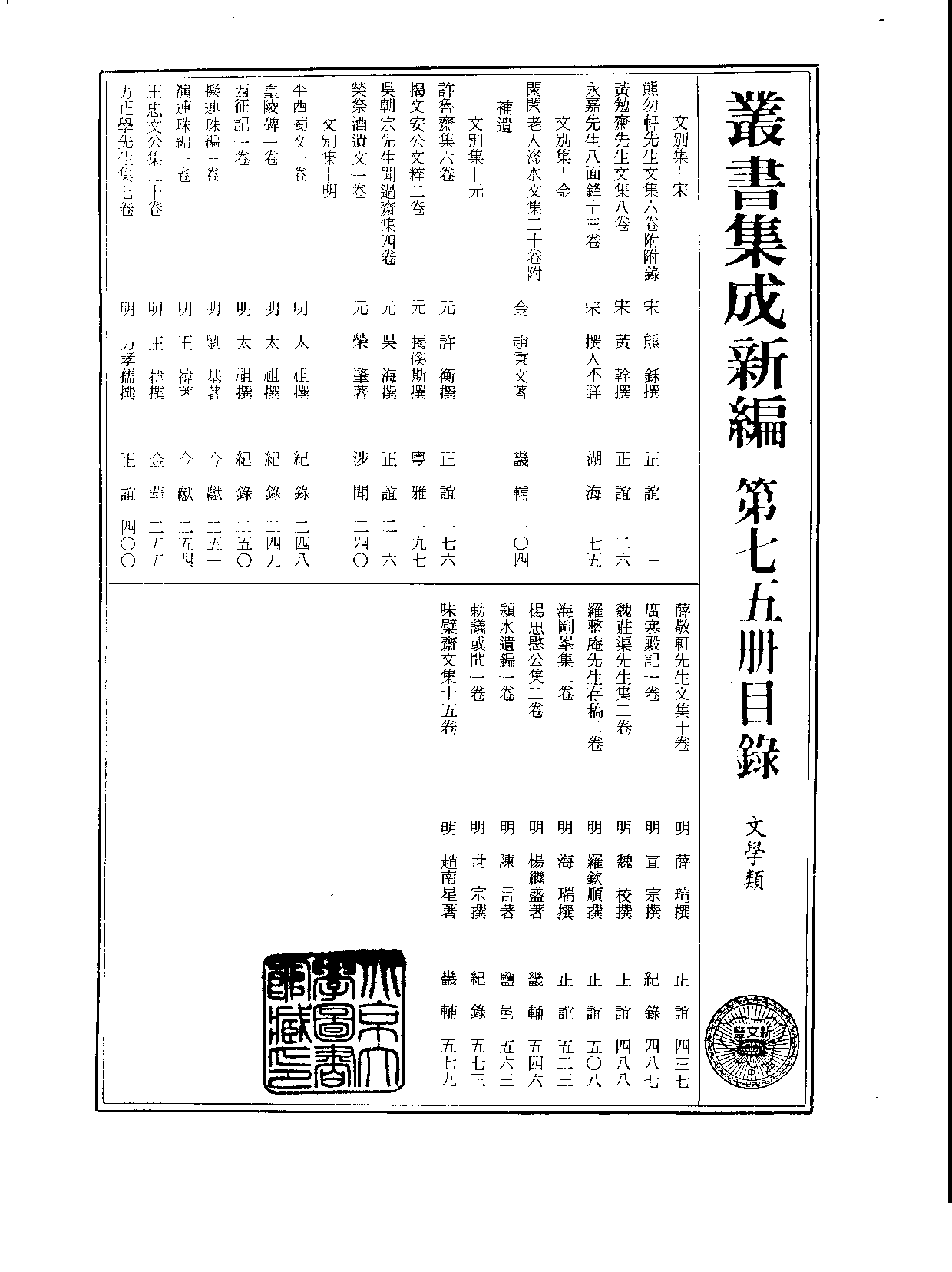 丛书集成新编.第075册.文学类.pdf 第2页