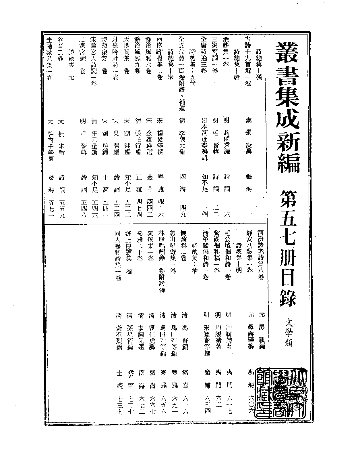 丛书集成新编.第057册.文学类.pdf 第2页