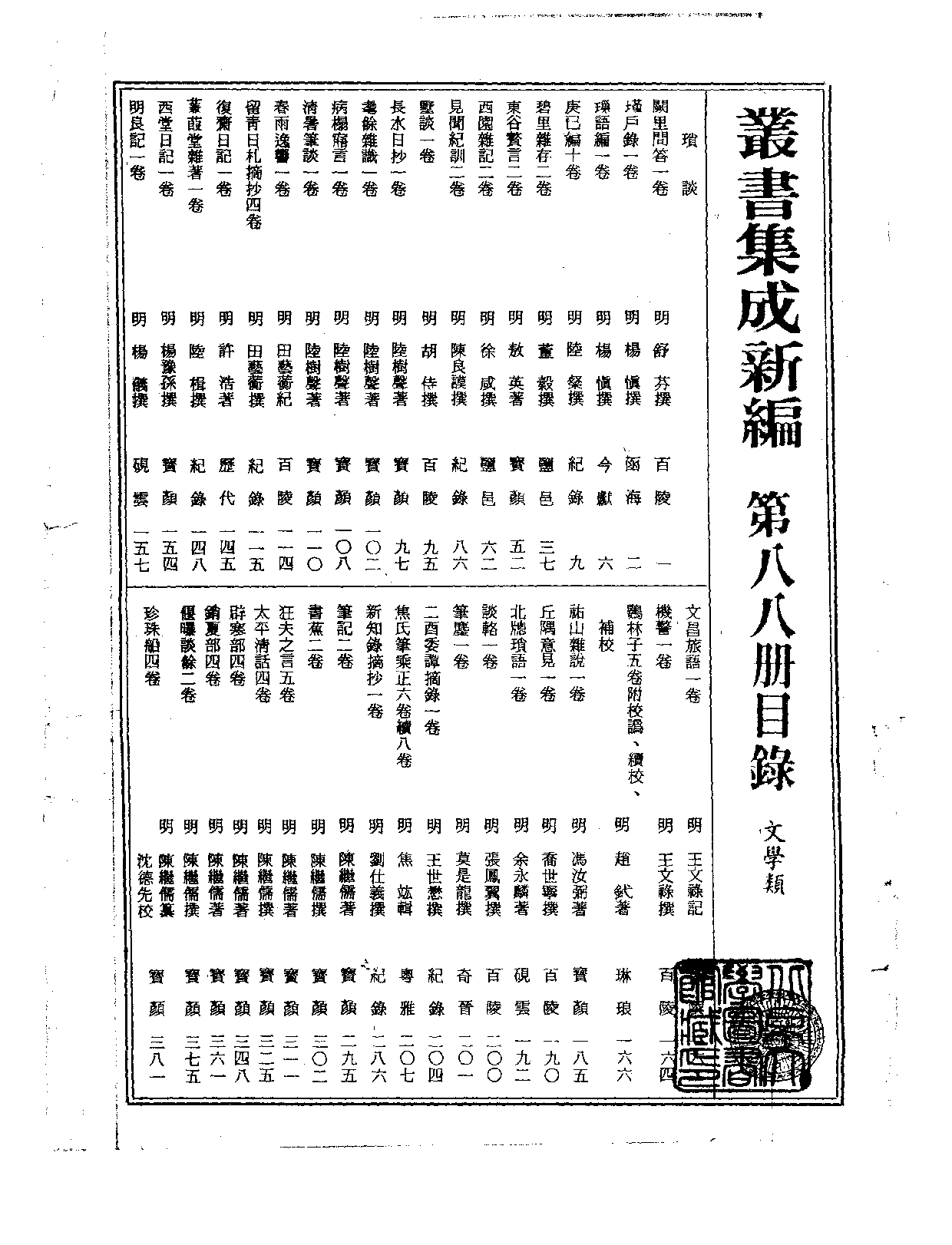 丛书集成新编.第088册.文学类.pdf 第2页