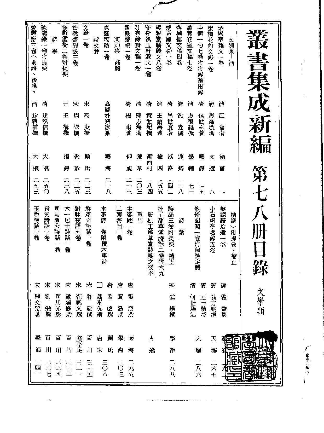 丛书集成新编.第078册.文学类.pdf 第2页