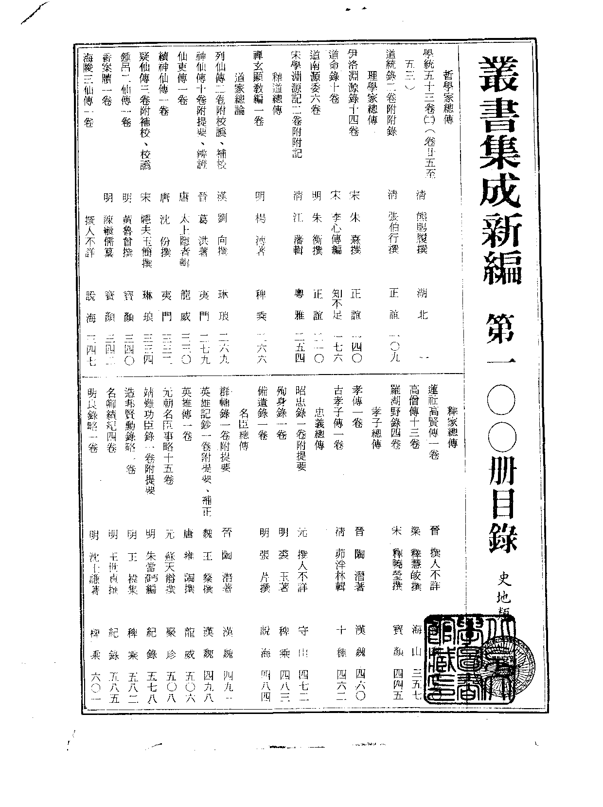 丛书集成新编.第100册.史地类.pdf 第2页