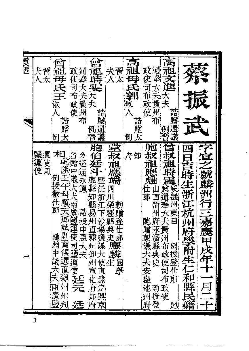 清代硃卷集成  （10）.pdf 第5页