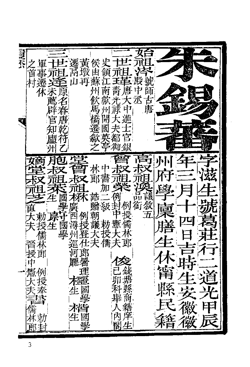 清代硃卷集成  （45）.pdf 第4页