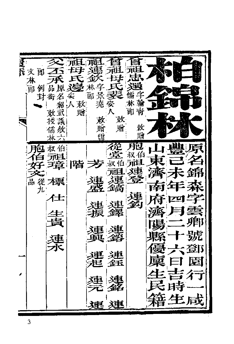 清代硃卷集成  （48）.pdf 第5页