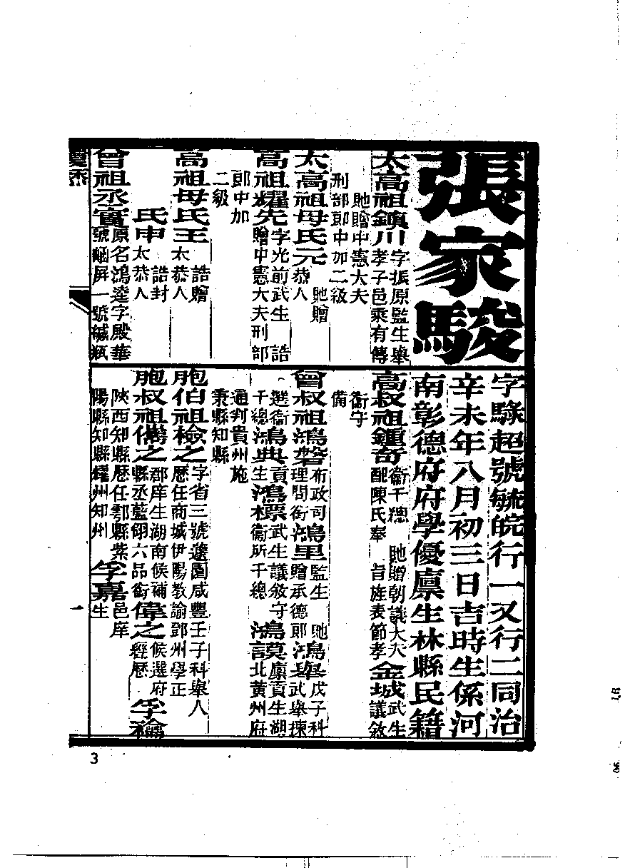 清代硃卷集成  （90）.pdf 第4页