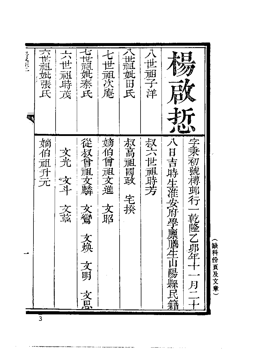 清代硃卷集成  （136).pdf 第5页