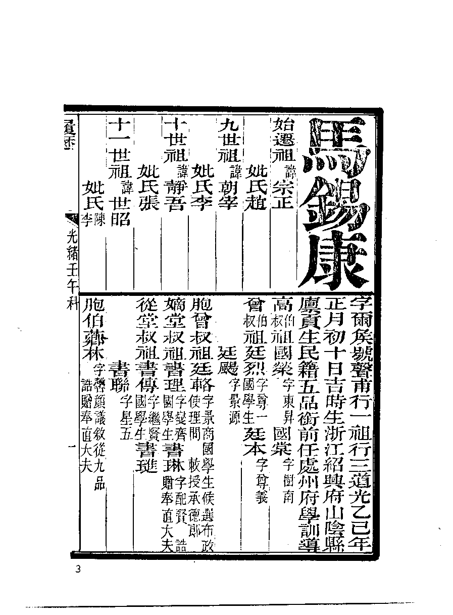 清代硃卷集成（271）.pdf 第4页