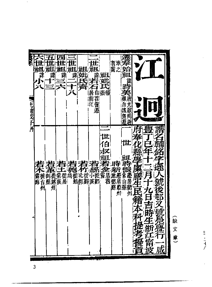 清代硃卷集成（278）.pdf 第5页