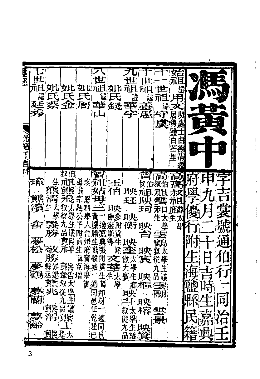 清代硃卷集成（292）.pdf 第4页