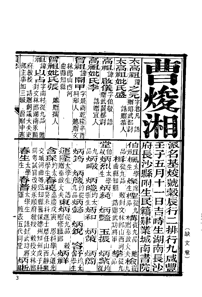 清代硃卷集成（326）.pdf 第5页