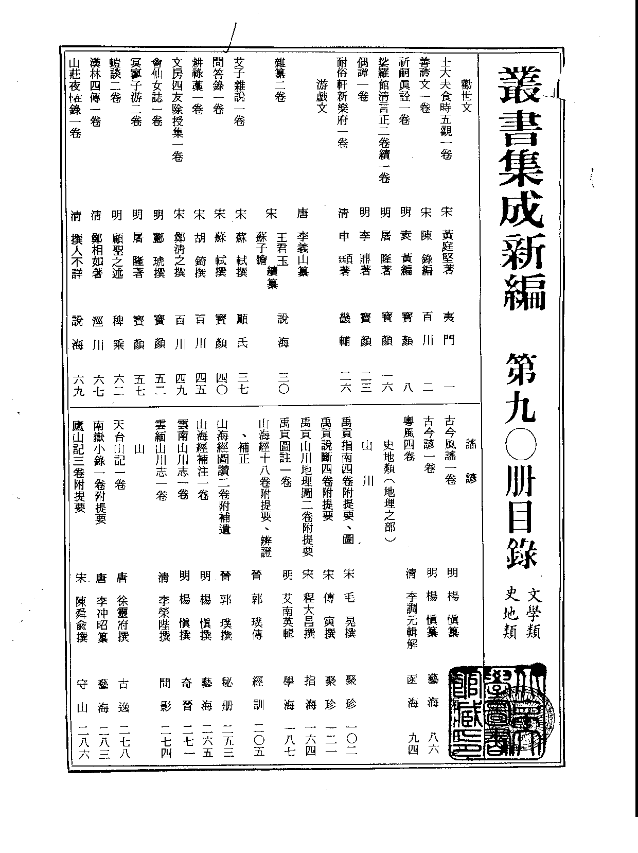 丛书集成新编.第090册.文学类·史地类.pdf 第2页