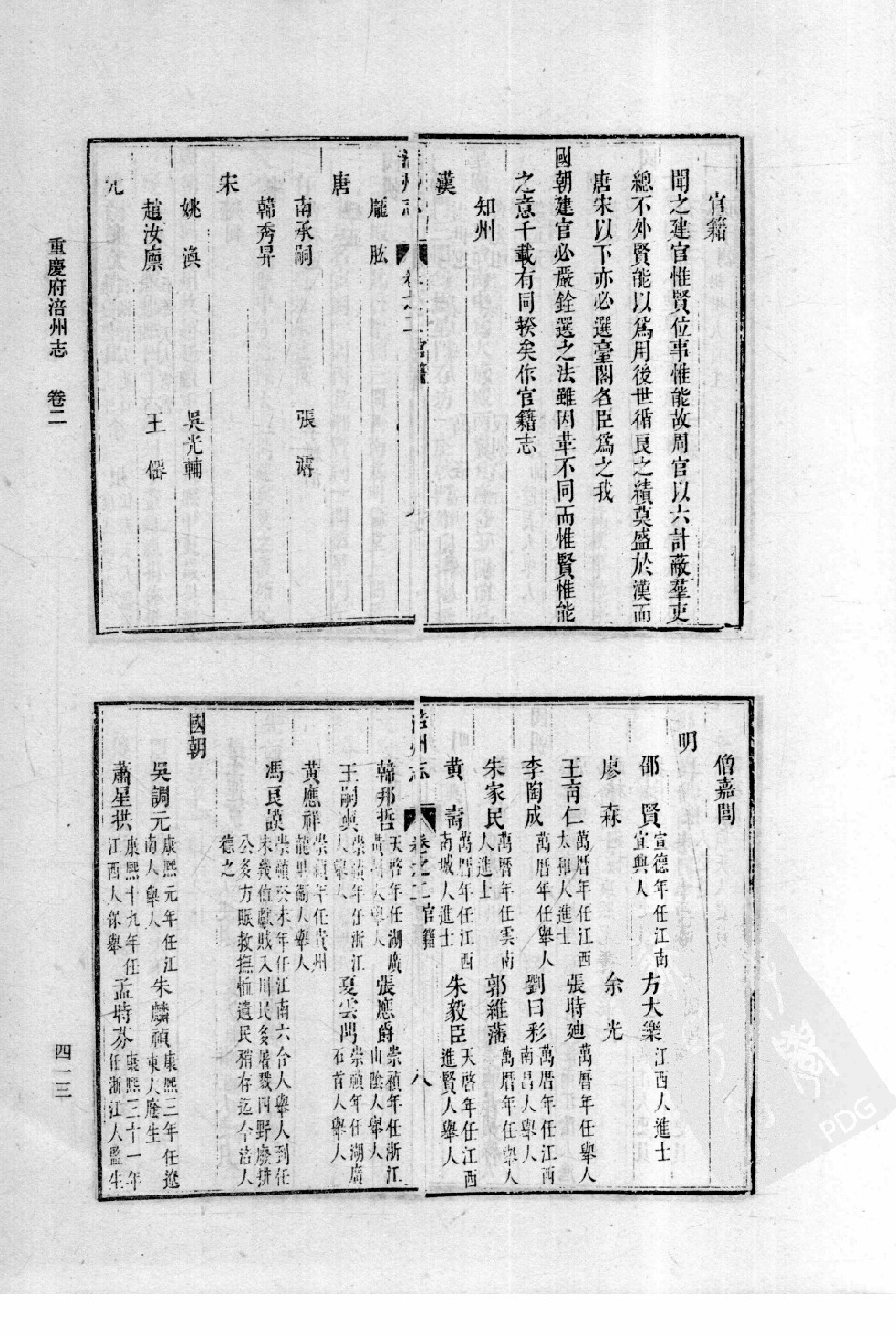 32：隆庆 楚雄府志 万历铜仁府志 万历合州志 康熙涪州志_部分5.pdf 第6页